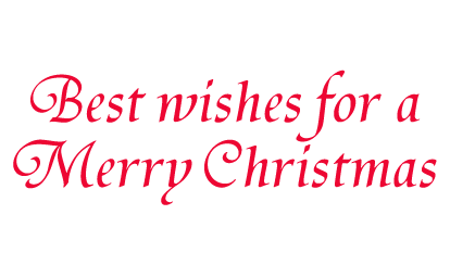 Best Wishes for a Merry Christmas