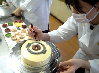 ケーキ作り実習写真8